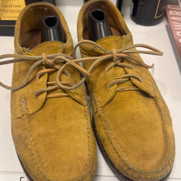 Yuketen moccasin yellow suede size 10 main image 5